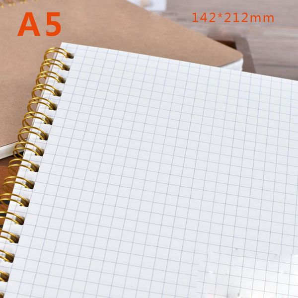 

50 sheets retro spiral coil sketchbook kraft paper memo journal book supplies painting notebook students note pad qylppc mywjqq, Purple;pink