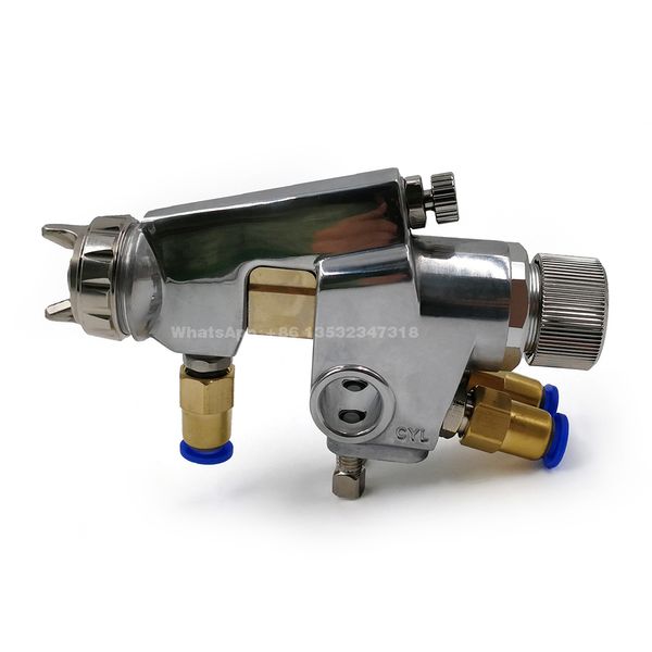 Gun de liga de alumínio de alumínio YS WA-101 para produção em massa de equipamentos de pintura automática de pintura de pintura de robôs de diâmetro 0,8-1,8mm