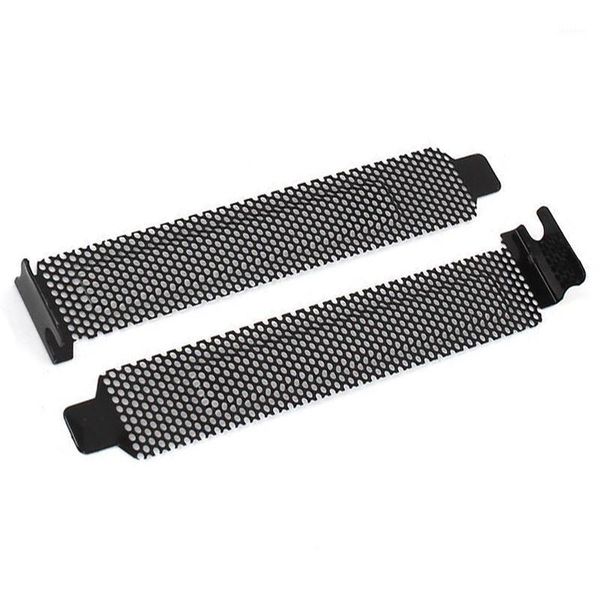 

10 pcs hard steel dust filter blanking plate pci slot cover w screws1