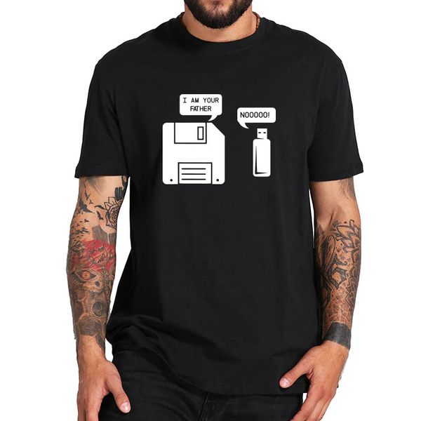 

sport usb floppy disk i am your father t-shirt geek gifts tshirt vintage 100% cotton design tee
