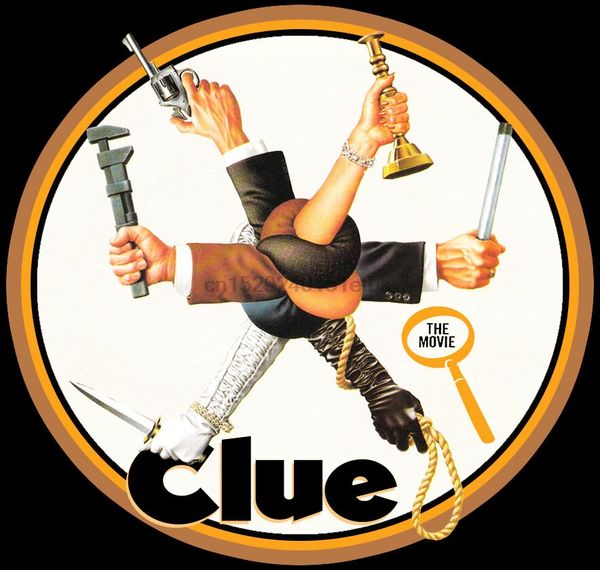 

80 comedy classic clue the movie poster art custom any size any color hoodie designers t shirts sweatshirt