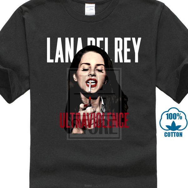 

lana del rey t shirt men's women's ultraviolence new cotton tee s 3xl new brand fashion men blacked t shirts sport hooded sweatshi