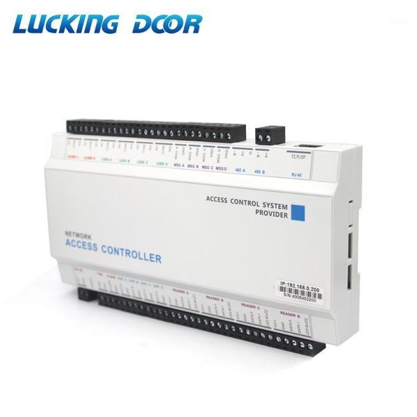 

fingerprint access control four door network panel board with software communication protocol tcp/ip wiegand reader for 4 use1