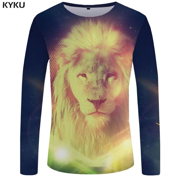 

dragon long sleeve color gothic anime printed 3d print shirts humor plus size plus size men clothing