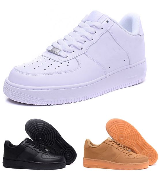 

men low skateboard shoes one 1 knit euro air high women forces all white black red discount trainer designer casual shoes