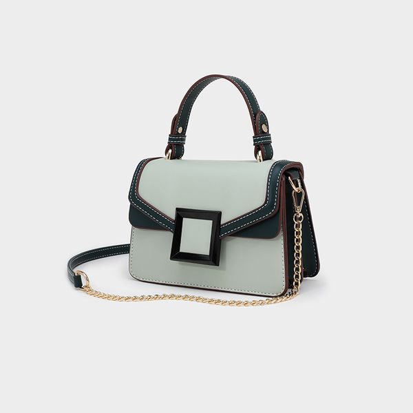 

handbag 2020 fashion new pu leather women's handbag large tote bag lock chain shoulder messenger bags