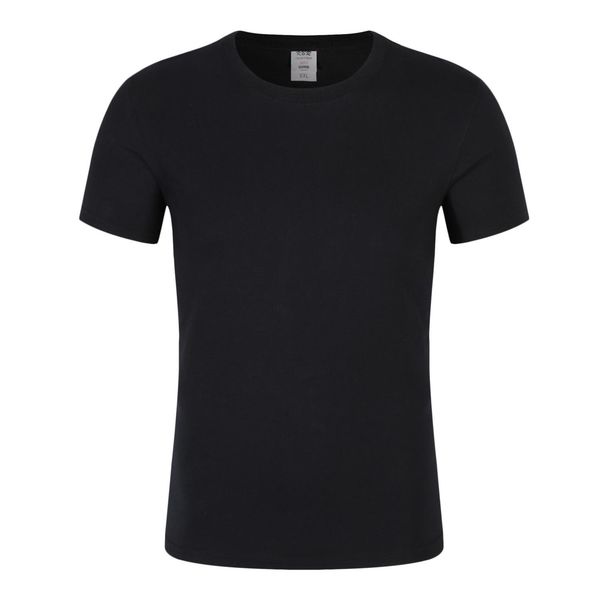 

blank men's short sleeve t-shirt black, Black;yellow