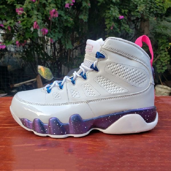 

fashion brand classic white jbc9 mens basketball shoes high cute fashion pink multi color 9s mens outdoor trainers sports sneakers 40-47, White;red