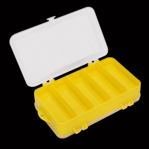 

reversible lure case 13 room double sided plastic bait jig storage box high strength fishing tackle accessory boxes bbysxf tore2010