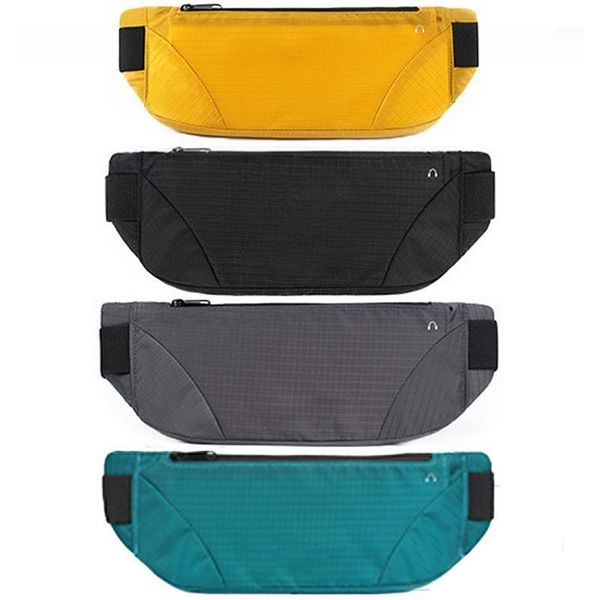

outdoor bags running waist bag waterproof portable big capacity frosted phone jogging pack cycling pouch pocket wallet1