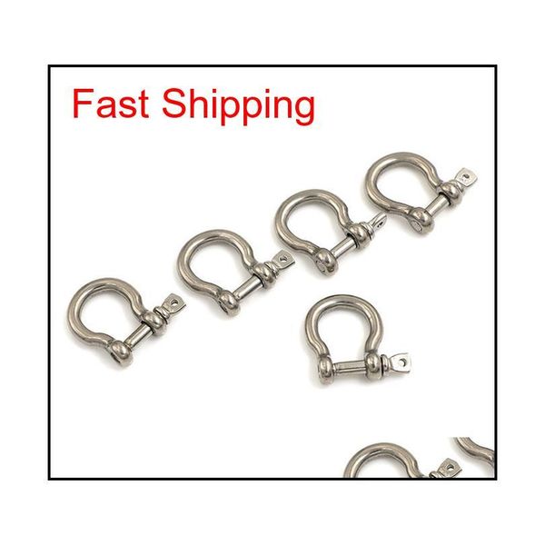 

home improvement 5pcs m4 silver 304 stainless steel rustproof screw pin anchor bow shackle cle qylpgv homes2011