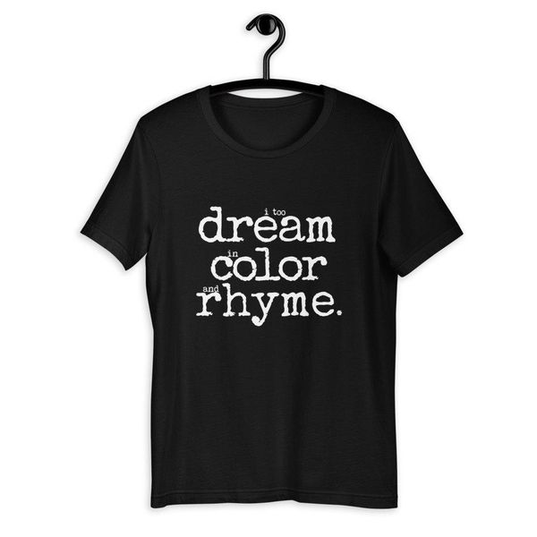 

sport traum farbe reim shirt zitat tee hip hop tshirt j. efeu dichter shirt gesprochenes wort(1