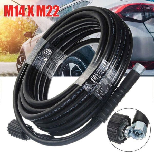 

5/8/10/15/20m high pressure power washer hose jet for m14xm22/m22xm22 thread 14mm pressure washer 11ua1