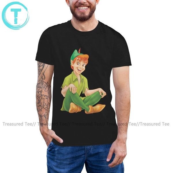 

neverland peter pan sitting down graphic 5x casual funny mens short sleeves hoodie designers t shirts sweatshirt