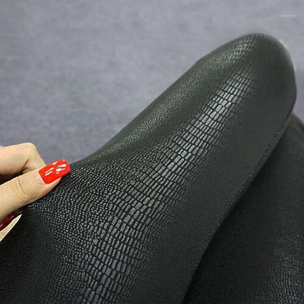 

spring all match women slim snake skin type leggings faux leather streetwear legwear for girls fashion female leather pant1, Black;white
