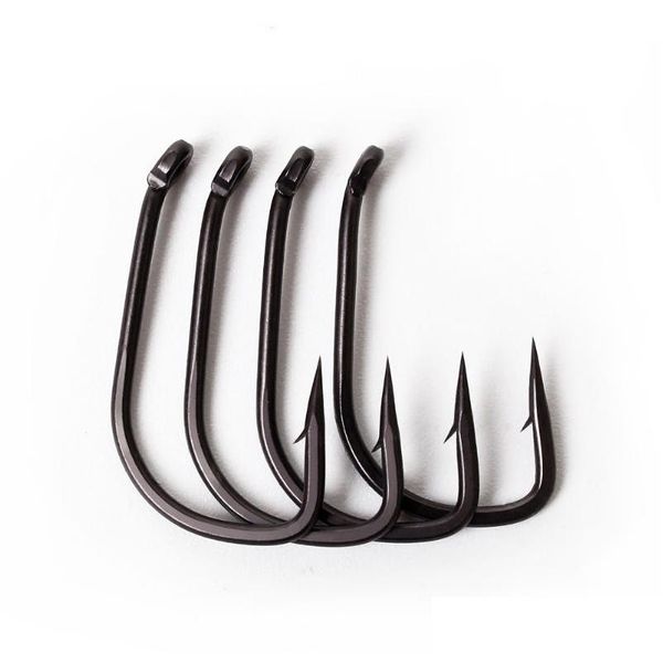 

carbon steel tackle sharpened freshwater barbed outdoor practical saltwater carp fishing hooks accessories bbyvsa yhshop2010