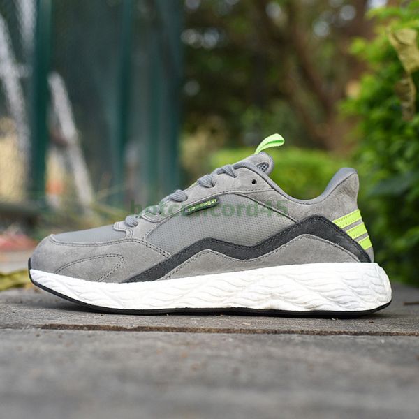 

us 11 eur 45 size grey volt treeperi basf runner v2 men women running shoes sneakers sport outdoor trainers