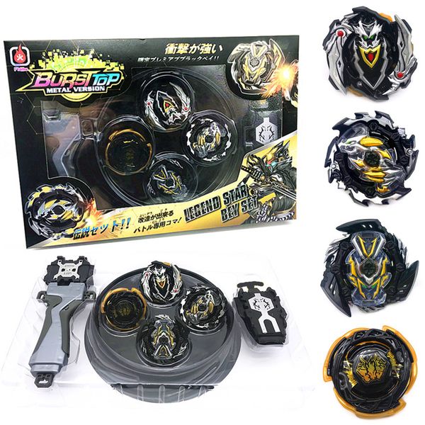 

4pcs/set launchers beyblade burst packaging box gift arena toy sale bey blade blade bayblade bable drain fafnir beyblade y200703