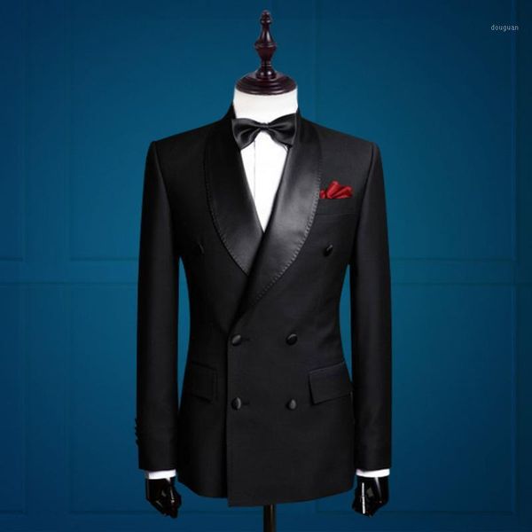 

new arrival groom tuxedos double breasted groomsman suit custom made man suit tailored business suit(jacket+pants+vest)1, White;black