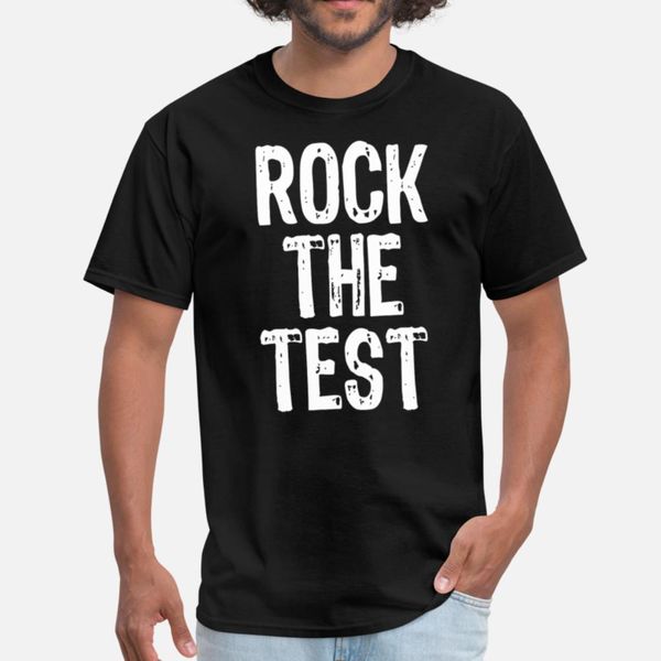 

school - rock the test funny school finals designers graphic t shirt comic print sports tracksuit hoodie sweatshirt