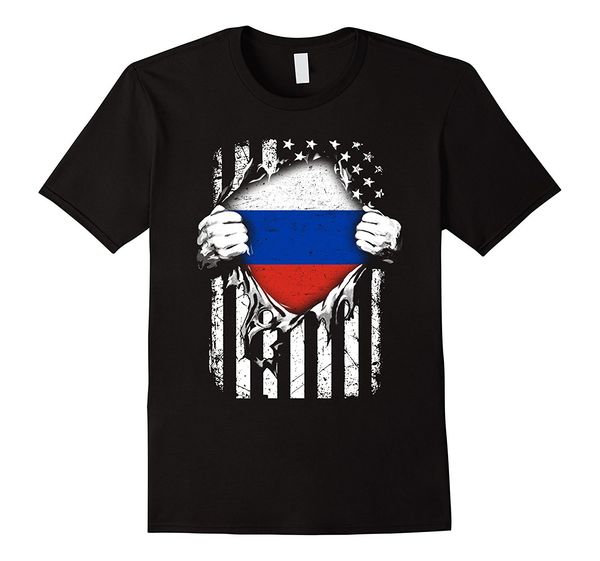 

new summer cool tee shirt super russia shirt russian american patriot flag tshirt t-shirt sport hooded sweatshirt hoodie