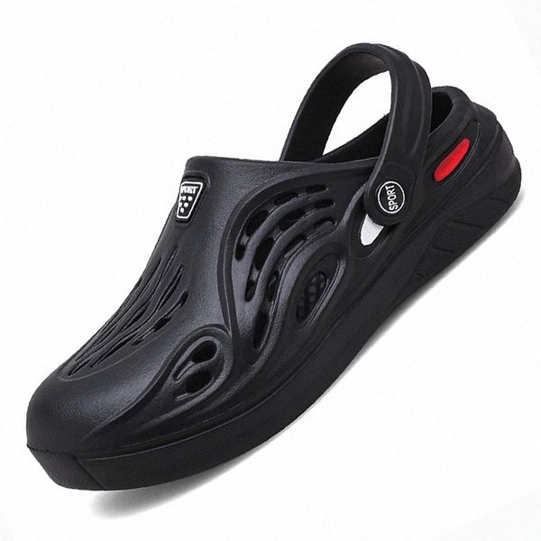 

2021 men sandals summer casual shoes soft mesh couple beach slippers men swimming sandal comfort flip-flops slipper women black #n606