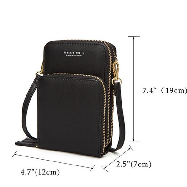 

crossbody bag cellphone purse women touch screen bag rfid blocking wallet shoulder handbag dropshipping 0#