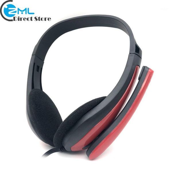 

ep15m 3.5mm gaming stereo headphone with microphone wired headset bass earphone for pc computer mobile phone mp31