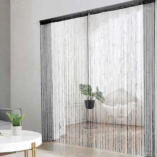 

tassel curtain crystal bead line curtain 1 meter wide and 2 meters high door line partition decoration1