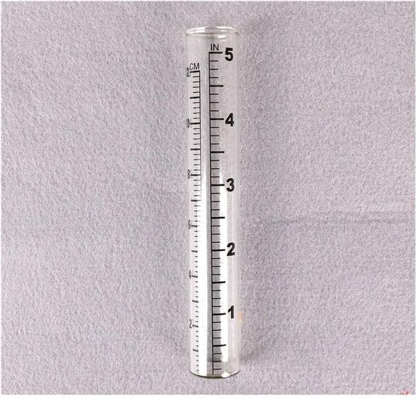 

14 x2.2cm 1pc glass rain gauge replacement tube for laboratory outdoor home garden yard jllkom