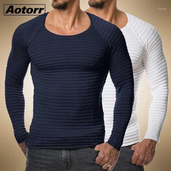 

autumn sweaters men new fashion solid casual o-neck slim cotton knitted mens sweaters pullovers men brand streetwear clothing1, White;black