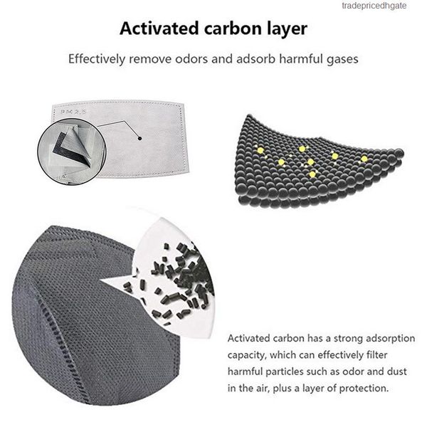 

filter/lot anti-fog anti-dust mask+50pcs pm2.5 mouth-muffle washable cotton anti haze masks activated carbon filter