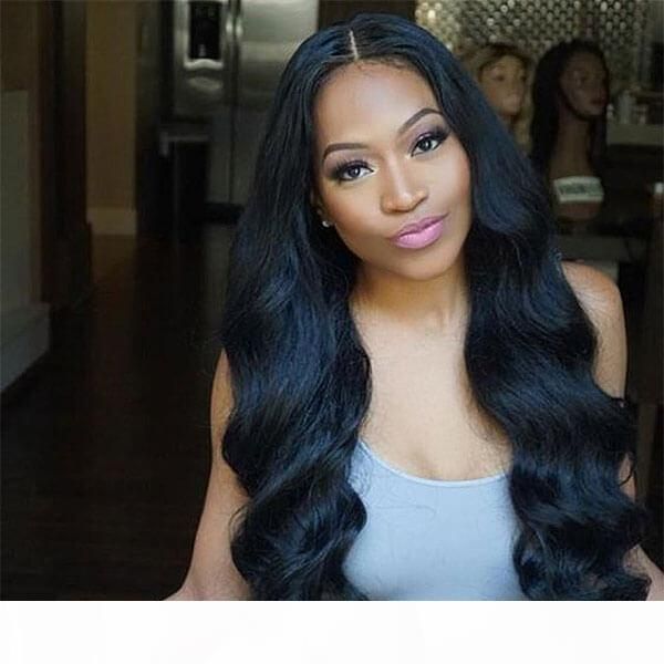 

mink brazilian virgin hair wefts body wave 4 bundles 100% human hair extensions brazilian virgin hair natural color, Black