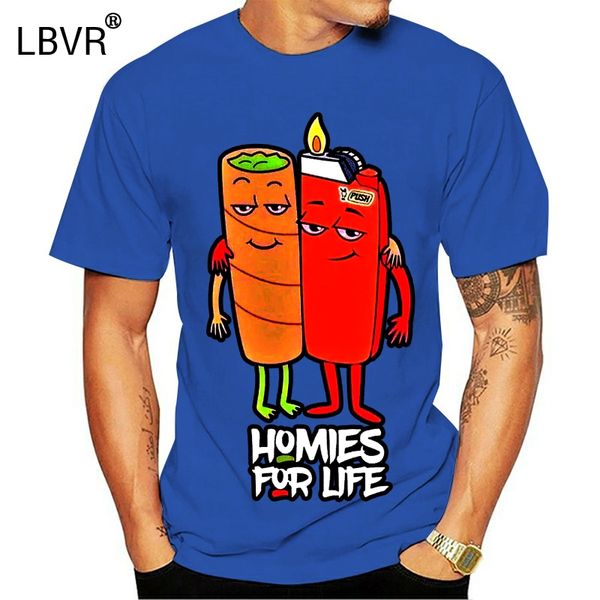 

men's casual fashion t-shirt round neck cool cigar lighters homies for life fashion t shirt 100% cotton sport hooded sweatshirt hoodie