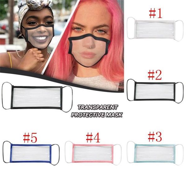 

deaf mute face transparent dust designer mask ahf225 clear reusability earloop washable anti masks mask outdoor lmliw lgxof