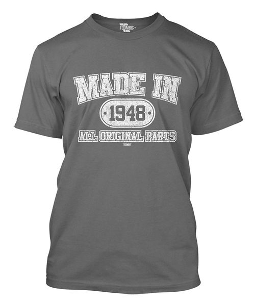 

fashion made in 1948 all original parts - 70th birthday men's t-shirt tee shirt sport hooded sweatshirt hoodie