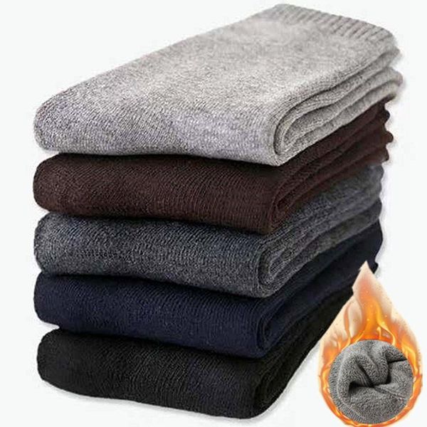 

men's socks 10 pair men ankle thickened warm autumn and winter business cotton, Black