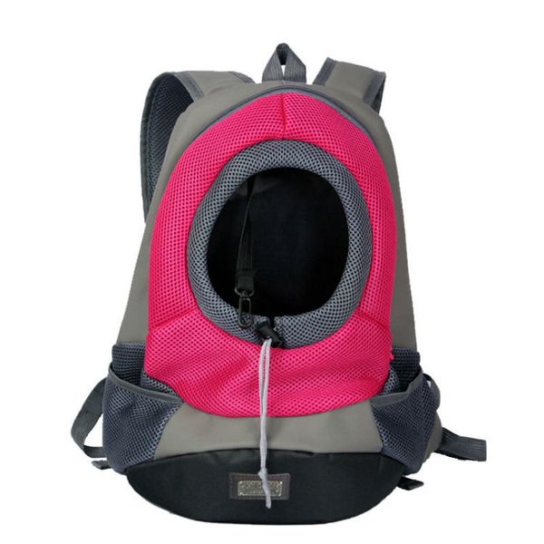 

pet product dog carrier backpack bag portable travel front mesh backpack head out walking double shoulder bag small animal