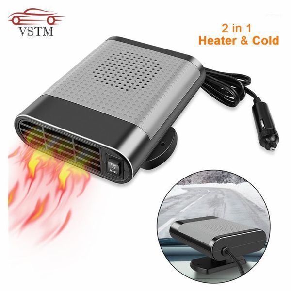 

12v 150w car heater fan portable windshield defogger heater auto fan car electric defroster demister1