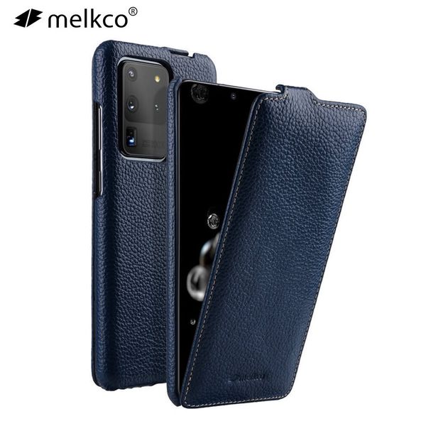 

натуральная кожа флип телефона чехол для samsung galaxy s20 ультра s9 10+ note10 plus случаи vertical open корова бизнес сумка обложка