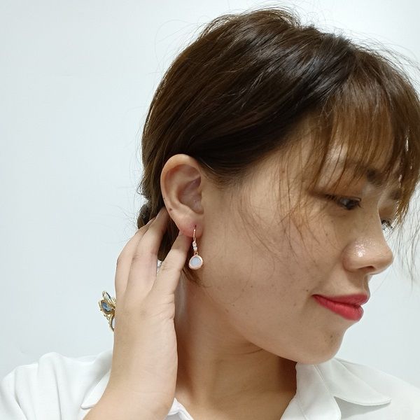 

designer earrings c earrings bijoux designer jewelry boucles d'oreilles de retro gemstone luxury fashion charm jewelry, Golden;silver