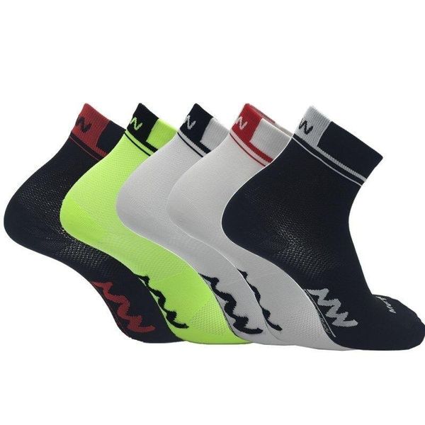 

new summer mesh breathable short cycling socks men women bike bicycle socks, Black