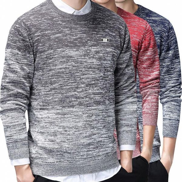 

men's sweaters 2021 autumn o-neck thin cotton sweater classic style solid color business casual pullover male brand clothes xr801, White;black