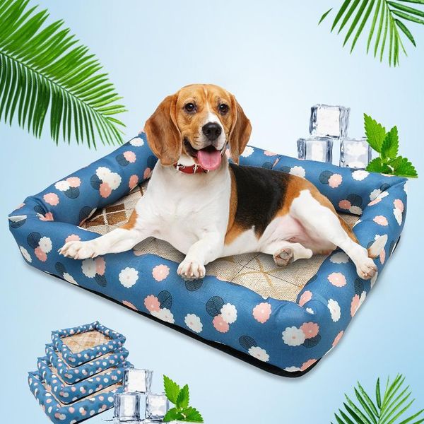 

waterproof pet bed mat small medium large dogs sleeping beds cooling for summer non-slip washable pets cat kenn jllbxv