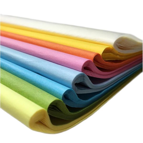 

50sheets / bag diy material 50*50cm tissue paper floral wrapping paper home decoration festive party packagi bbyoqv