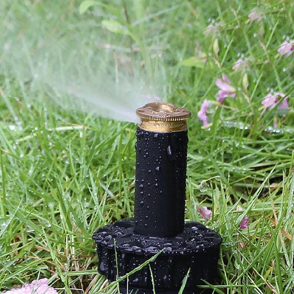 

head adjustable garden spray nozzle 1/2" female thread 1 pc 90-360 degree up sprinklers plastic lawn watering sprinkler1