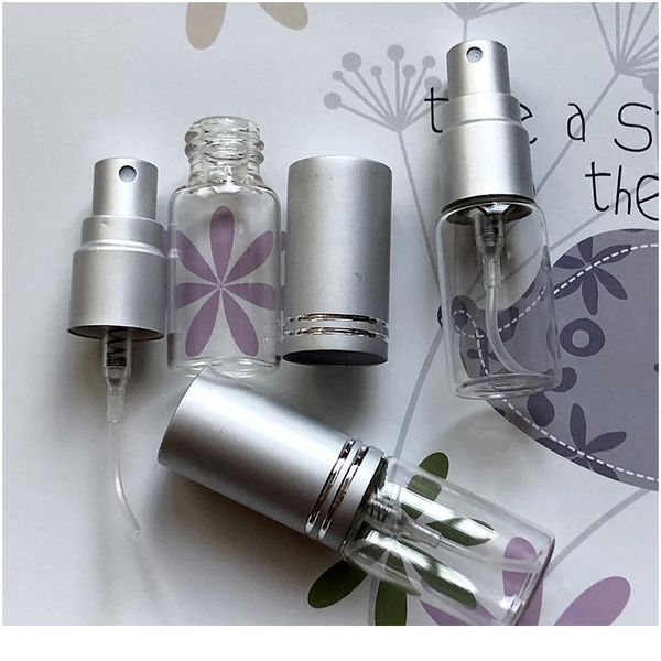 

jxcia 5ml (100 pieces) travel portable perfume spray bottle sample empty atomizer mini refillable cosmetic c bbyvwt