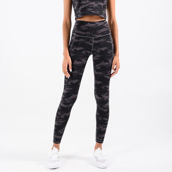 Yoga-Outfits CHREIFIT Hochwertige Camouflage-Hose für Damen, Fitnessstudio, hohe Taille, Leopardenmuster, elastisch, eng, Training, Laufen, Legging, schnell trocknend