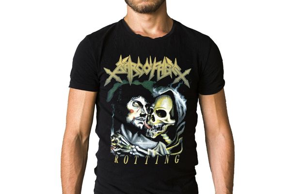 

sarcofago rotting 1989 album cover t-shirt sport hooded sweatshirt hoodie