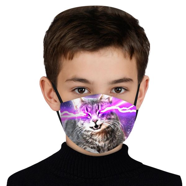 

children outdoor mouth masks new fashion cotton windproof mouth mask 1pc pet cat kids protection face masks masque de protection wmthsl